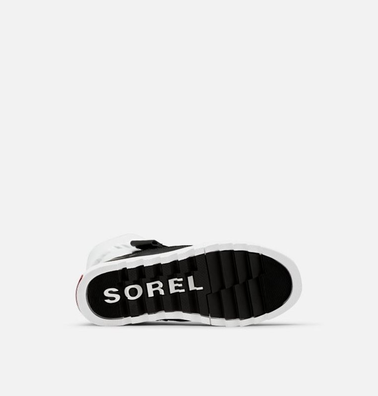 Sorel Kadın Joan Of Arctic™ Next Lite Strap Puffy Mid - Kısa Bot Beyaz/Siyah - 827-PKGTDN